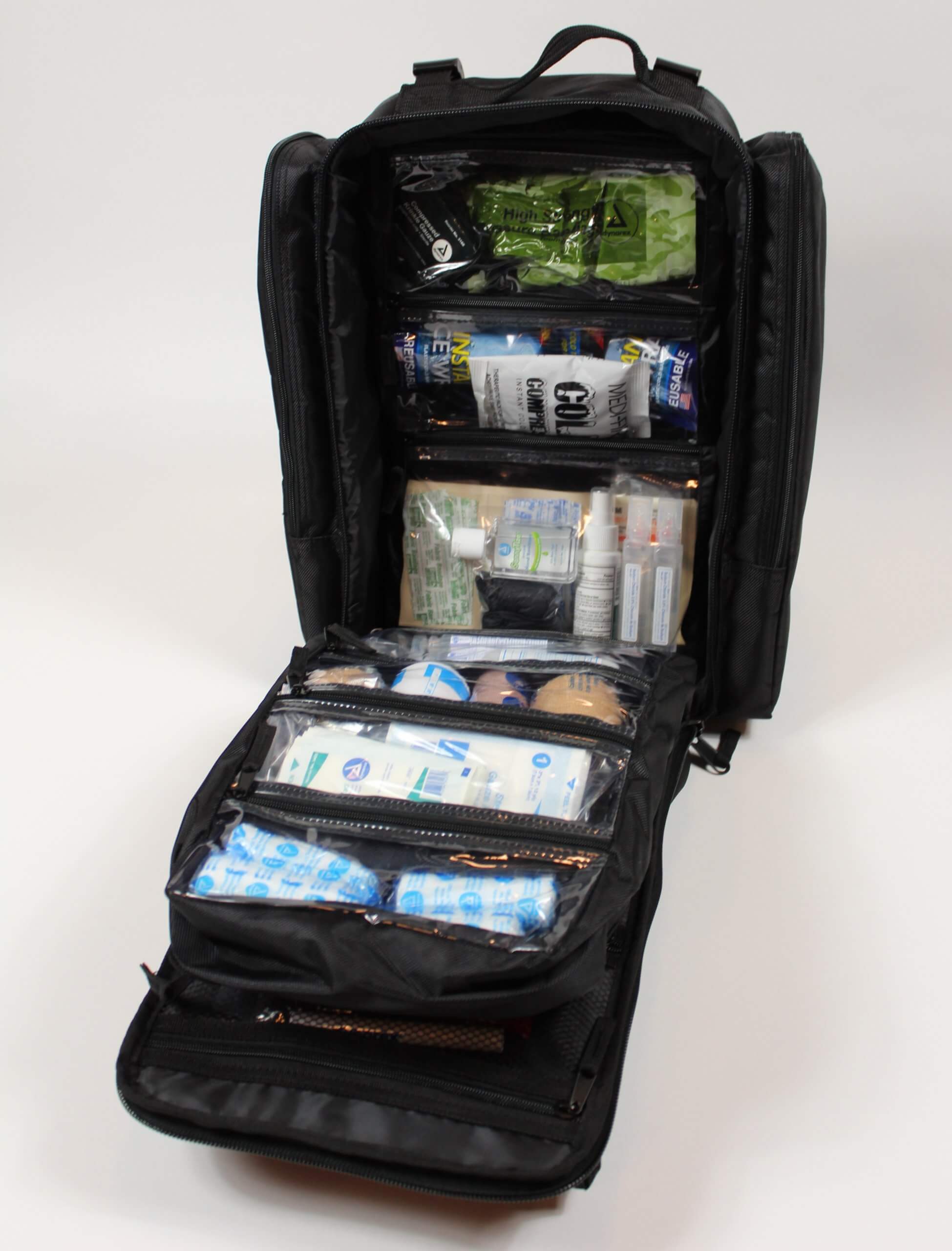 Trauma Backpack BlackedOut TNT First Aid