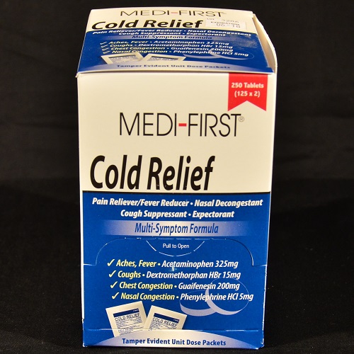 Medi-First Cold Relief 250 ct