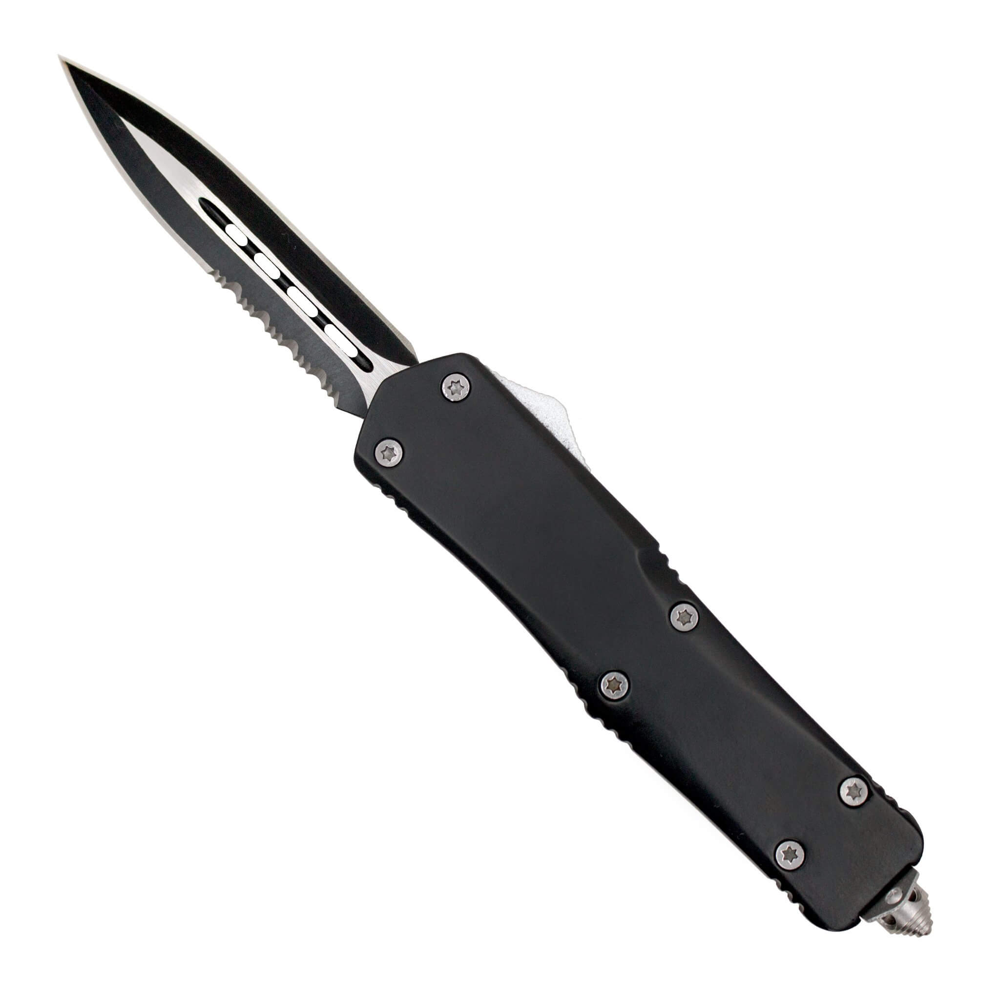 RavenCrest Tactical SpearPoint Tactical OTF Knife TNT First Aid