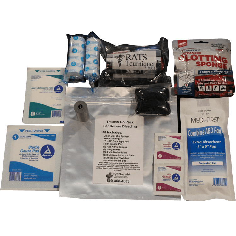 Stop the Bleed - Bleeding control kit - TNT First Aid